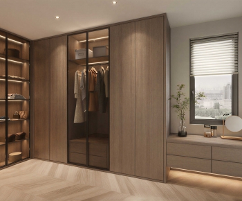 Modern Clothes Storage Area-ID:898005019