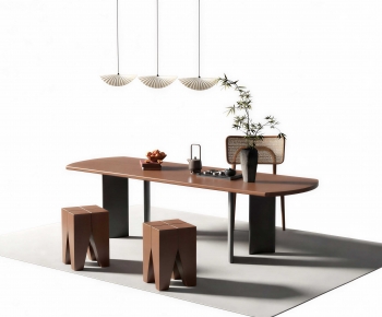 New Chinese Style Tea Tables And Chairs-ID:918518079