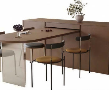 Modern Dining Table And Chairs-ID:580032116