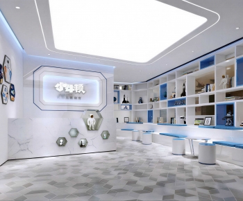 Modern Office Reception Desk-ID:333343034