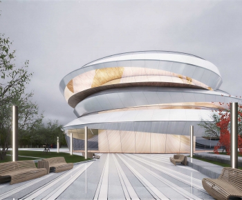 Modern Building Appearance-ID:988915925