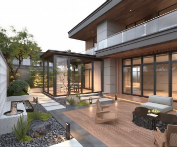 Modern Courtyard/landscape-ID:501055006