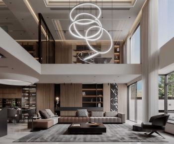 Modern A Living Room-ID:830101014