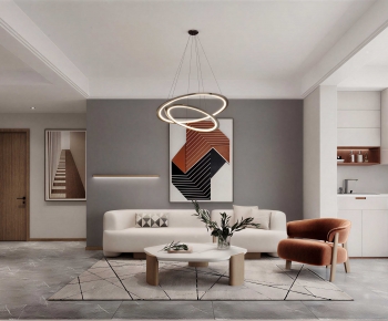 Modern A Living Room-ID:113610037