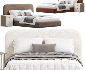 Modern Double Bed-ID:997759106