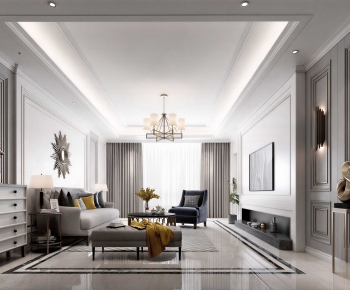 Modern A Living Room-ID:173190121