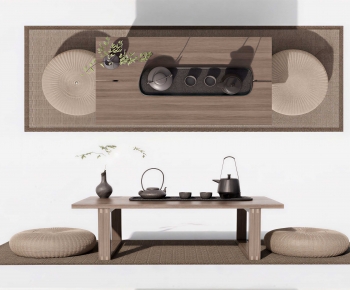 Japanese Style Tea Tables And Chairs-ID:907217984