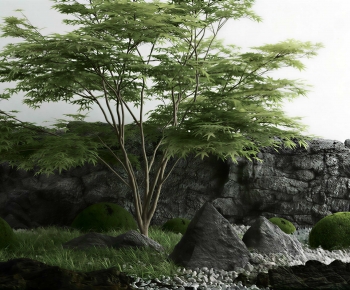 New Chinese Style Chinese Style Garden-ID:528640033