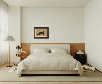 Modern Wabi-sabi Style Bedroom-ID:293520931