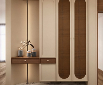 New Chinese Style Entrance Cabinet-ID:788896087