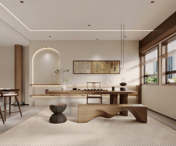 New Chinese Style Tea House-ID:135812045