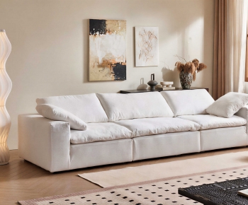 Modern Three-seat Sofa-ID:206197025