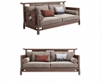New Chinese Style A Sofa For Two-ID:336915025