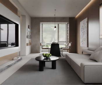Modern A Living Room-ID:564991007