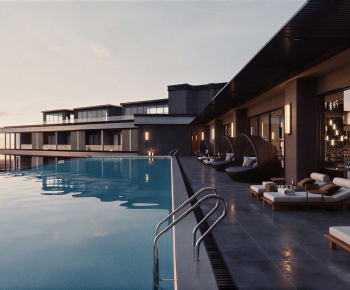 Modern Swimming Pool-ID:285110009