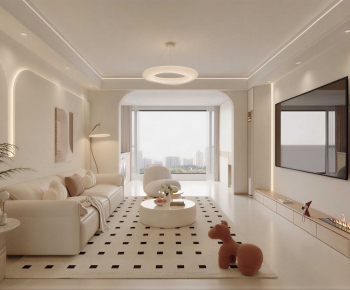 Modern A Living Room-ID:471417908