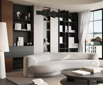 Modern A Living Room-ID:526568898