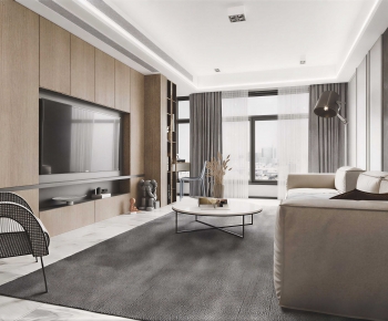 Modern A Living Room-ID:935819111