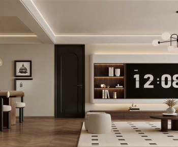 Modern A Living Room-ID:814853913