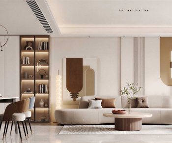 Modern A Living Room-ID:126300106