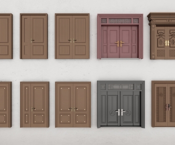 Chinese Style Double Door-ID:847849815
