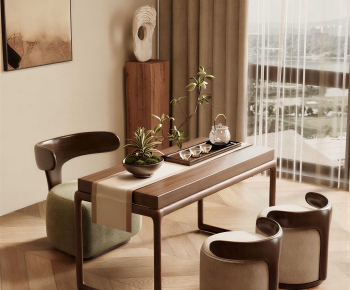 New Chinese Style Tea Tables And Chairs-ID:474853043