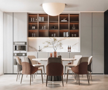 New Chinese Style Dining Room-ID:554213056