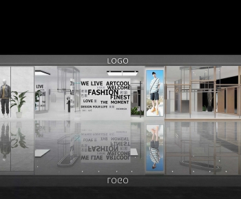Modern Facade Element-ID:394247068