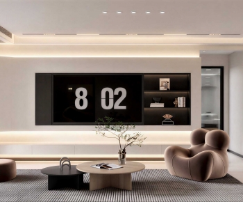 Modern A Living Room-ID:288916113