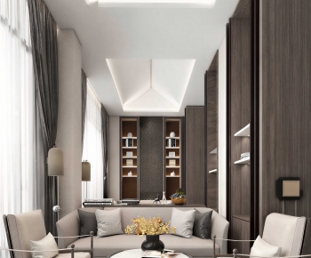 Chinese Style A Living Room-ID:767107017