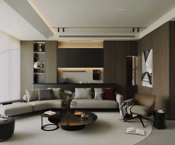 Modern A Living Room-ID:580590012