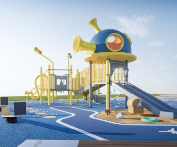 Modern Equipment For Children-ID:475804091