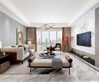 Modern A Living Room-ID:101870061