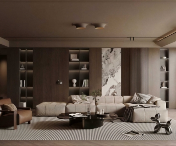 Modern A Living Room-ID:339518074