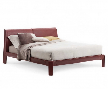 Modern Double Bed-ID:987751013