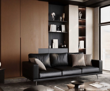 Modern A Living Room-ID:661751994