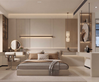 New Chinese Style Bedroom-ID:613953118