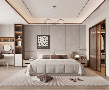 New Chinese Style Bedroom-ID:959894905