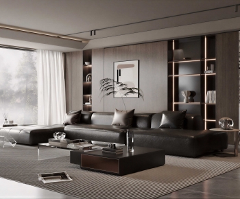 Modern A Living Room-ID:244518049
