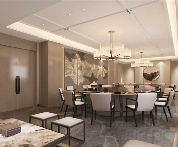 New Chinese Style Dining Room-ID:508685115