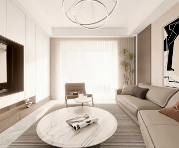 Modern A Living Room-ID:743298057