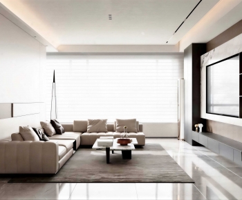 Modern A Living Room-ID:550693999