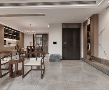 New Chinese Style Dining Room-ID:267239098