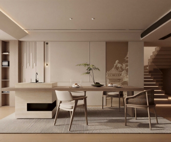 New Chinese Style Dining Room-ID:539132121
