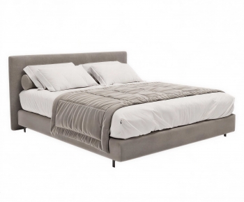 Modern Double Bed-ID:820219587