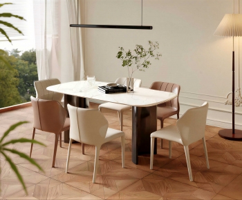Modern Dining Table And Chairs-ID:429950007