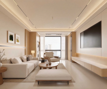 Modern A Living Room-ID:699208974