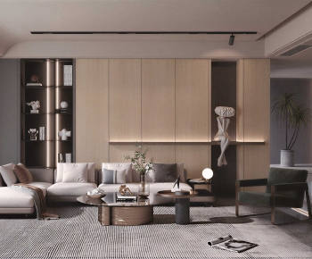 Modern A Living Room-ID:553040548