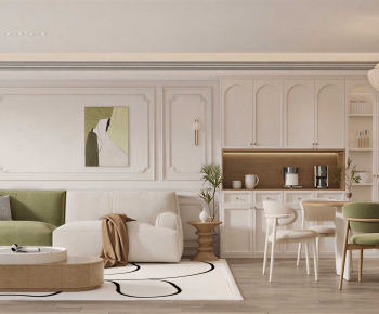 Modern A Living Room-ID:796500929