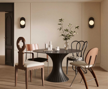 Modern Dining Table And Chairs-ID:394135957